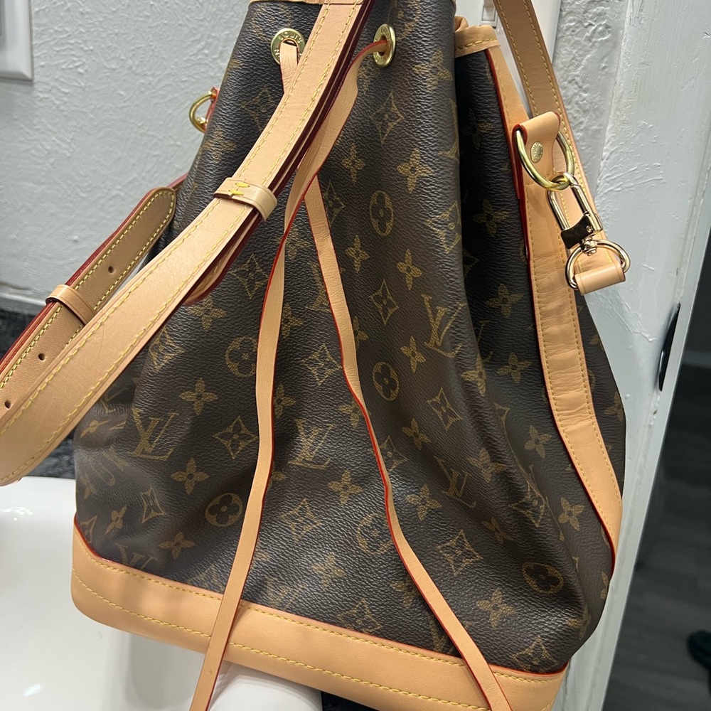 Brown Bucket Bag